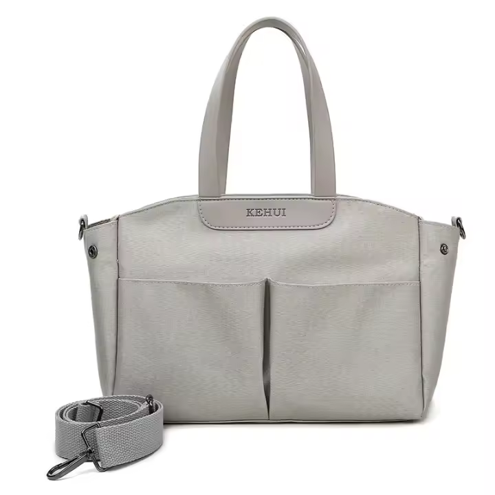 Bolso Mummy Multifuncional Impermeable Para Hombro Cruzado Bolso De Mano Para Carrito De Bebé Grande Capacidad Bolsa De Bebé Y Mamá - 1