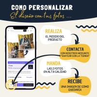 DEREGALOOS Cojín Personalizado de 40x40 cm con Impresión a Doble Cara y Relleno Incluido - details 0