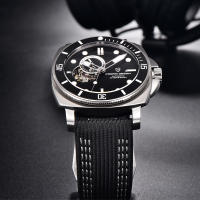 Reloj Mecánico Automático PAGANI DESIGN 43MM Bisel Cerámico 200M Agua Saphire Vidrio Acero Inoxidable NH39 Reloj De Hombre - details 16