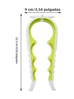 Abrepuertas Multifuncional Cuatro En Uno Para Botellas De Bebida Anti Deslizamiento Cap Twister De Aluminio Ecológico - details 7