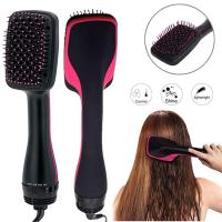 Cepillo alisador de pelo iónico de cerámica，Cepillo Secador Rizador Alisador Y Volumen EléCtrico 1000 W, Cepillos Alisadores Cabello, Cepillos Rizadores, Cepillos Moldeadores Cabello, Cepillo Secador Cabello Gran TamañO - details 2