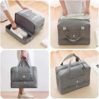 Bolsa de Lona, Bolsa de viaje para pasar la noche, Bolsa de separación Seca y húmeda, Bolso de Mano para Fin de Semana, bolsa de mano deportiva para fitness y natacion para helbres y mujeres - details 4