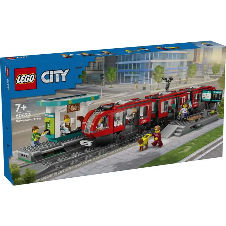 Lego City Tranvía y Estación del Centro 60423 Lego city LEGO - 1