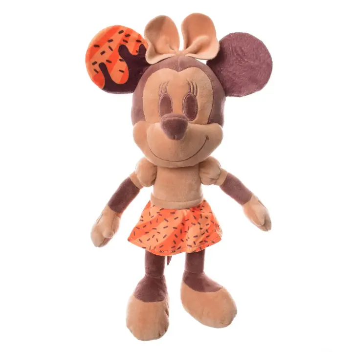 Peluche Minnie Mouse Chocolate Orange Disney 40cm, Peluche Suave para Niños y Niñas, Regalo Cumpleaños, Color Marrón - 1