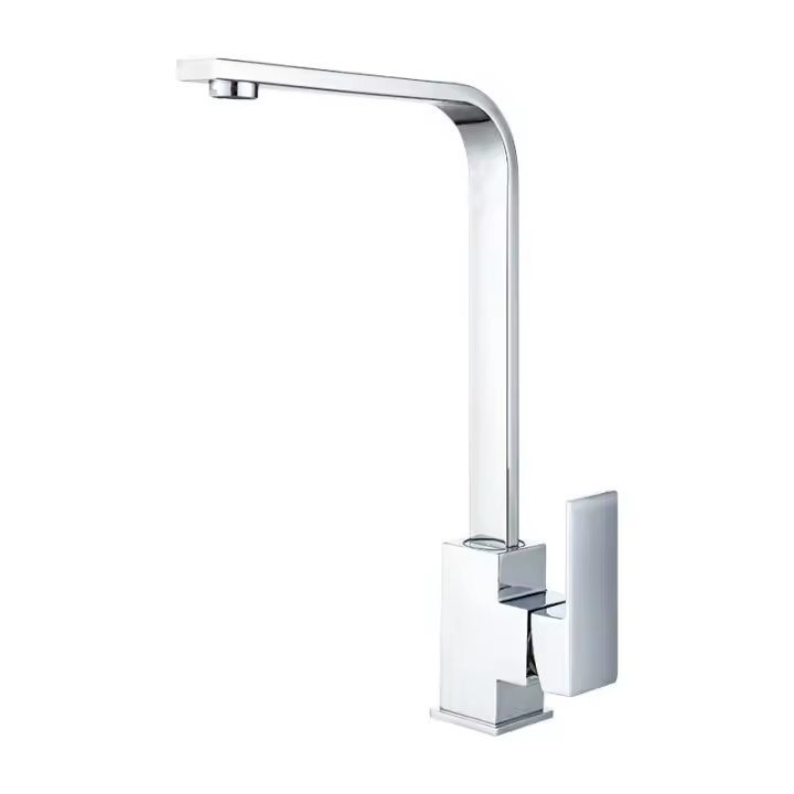 CA Grifo de Agua fría y Caliente para fregadero de Cocina, Ventana interior, Grifo plegable, Creative, giratory, todo de Cobre - 1