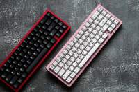 Aifei Keycaps Set Grande Doble Shot Perfil Cherry ABS Para Teclado Wooting GMK Hi75 Switches Layout ANSI Split Purple Green - details 2