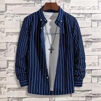 Camisa De Patoleta Para Hombre Con Manga Larga Para Uso Formal Y Casual Estilo Casual Inteligente Cuadros Talla Única - details 7