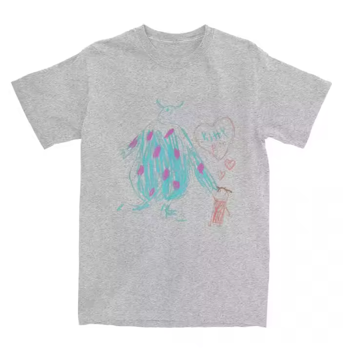 Camiseta De Algodón Vintage Monsters Inc. Sulley Kitty Y Boo Para Hombres Y Mujeres Camiseta De Manga Corta Cuello Redondo Regalo Ideal - 1