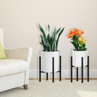 Soporte Ajustable Para Plantas Compatible Con Macetas De 12 a 16 Pulgadas Estructura Expansible De Metal Fácil De Montar Muebles Para Plantas - details 7
