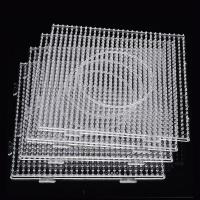 4PCs Tablero De Plantillas Transparentes Para Hama Beads 5mm Herramienta De Dibujo En Pixel DIY Material De Perler Para Juguete Educativo Para Niños - details 7