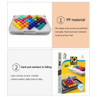 Juego De Puzzle 3D Clásico Pirámide Plateada Con 120 Desafíos Juguete Montessori Para Desarrollar La Lógica Y El Pensamiento Para Niños Y Niñas De 3 a 14 Años - details 14