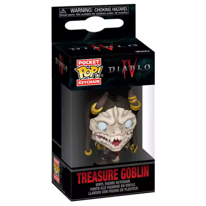 Llavero Pocket POP Diablo IV Treasure GlobinFigura  Coleccionable - Idea de Regalo- Mercancia Oficial - Juguetes para Niños y Adultos - Movies Fans - Muñeco para Coleccionistas y Exposición - 1