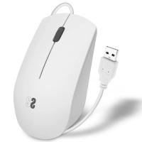 Ratón Subblim Business Silencioso/ Hasta 1200 DPI/ Blanco/ Todoterreno/ Ergonómico/ Libertad con cable - details 0