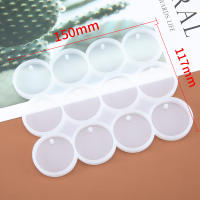 Molde De Silicona Reutilizable Para Joyería 1PC Molde De Mariposa Para Colgantes Aretes Y Llaveros Epoxy Resina Herramientas DIY Formas Redondas Y Ovaladas - details 1
