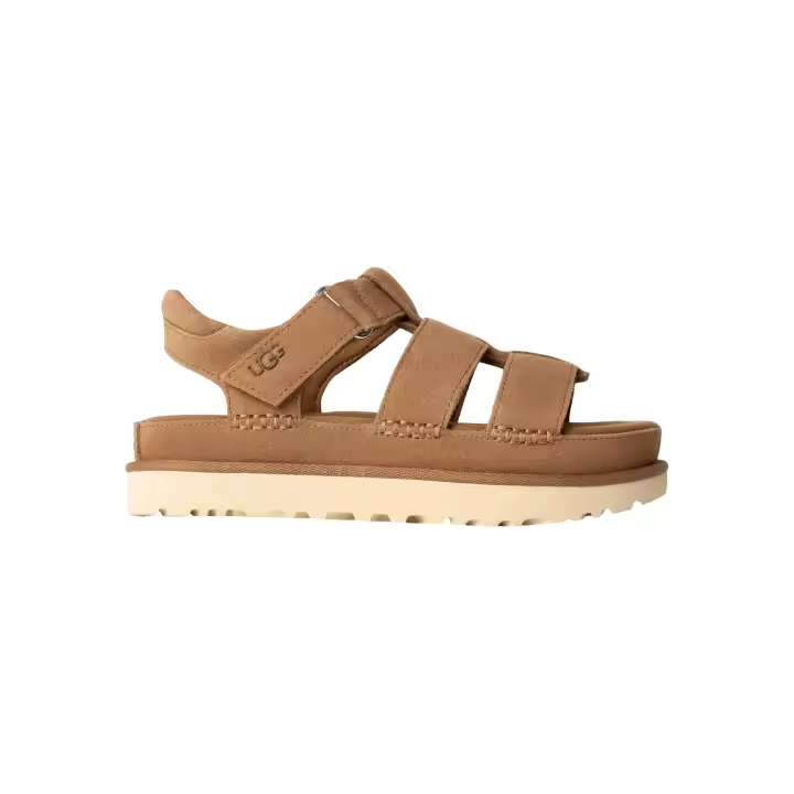 Sandalias UGG  Goldenstar Strap de Ante conTiras Color Camel - 1