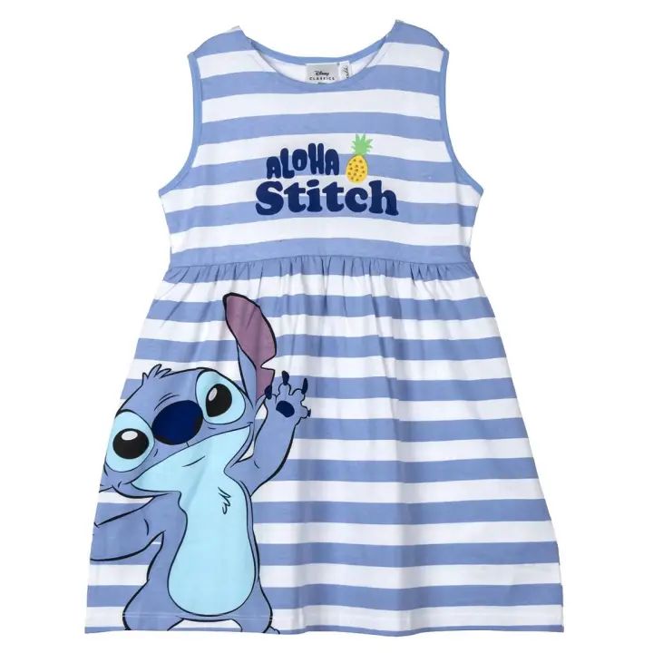 Vestido Cerdá Single Jersey Stitch Azul Talla 5 Años - 1
