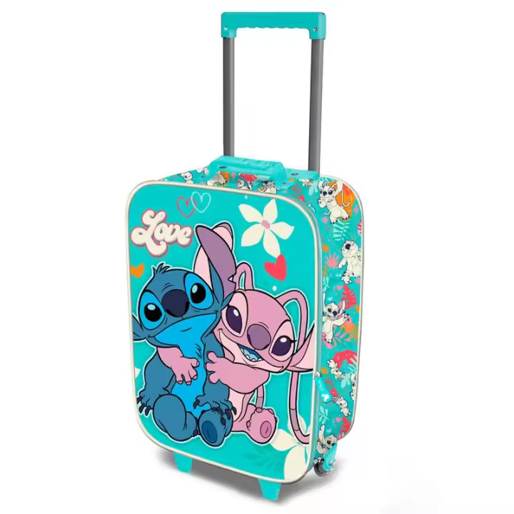 Karactermania Maleta 3D Stitch Disney 33x46x17cm Oficial Regalos Para Todos - 1