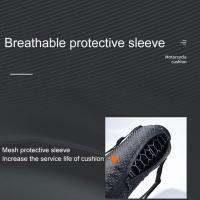 Almohadilla De Silla De Motocicleta Gel Honeycomb Malla 3D Cómoda Absorbente De Choque Alivio De Presión Transpirable - details 18