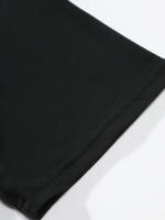 Camiseta De Hombre Estilo Casual Con Diseño De Oso Minimalista Transpirable Y Suave Para Verano T-Shirt Oversize Con Estampado De Muñeca - details 20