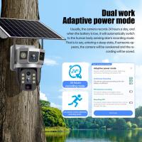 Cámara Solar 4G Con 3 Lentes 12MP Batería Integrada Visión Nocturna 6K Resistente Al Agua Para Seguridad Doméstica Exterior Con Almacenamiento Interno De 128G - details 16