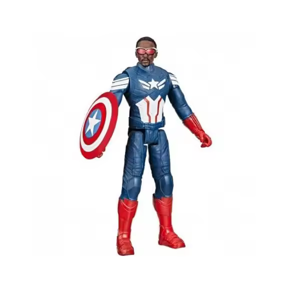 FIGURA CAPITÁN AMÉRICA TITAN HERO F9276 HASBRO - 1