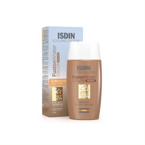 FOTOPROTECTOR ISDIN SPF 50 FUSION WATER COLOR 50 ml BRONZE - 1