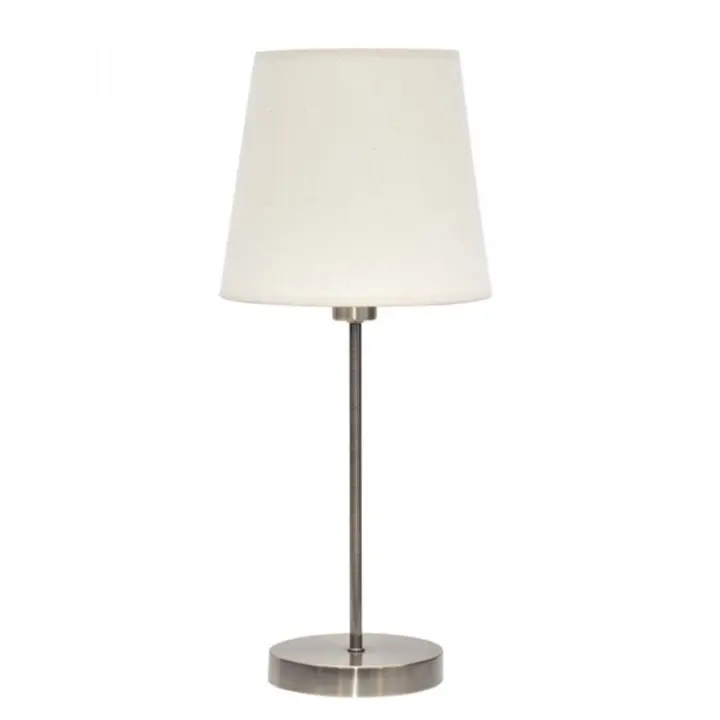 Lámpara de Mesa FABRILAMP Maldivas 1xe14 Cuero/sancho 20d - Diseño Elegante - 1