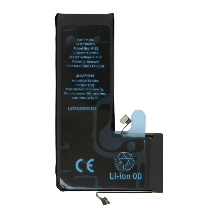 Generica Batería de Repuesto para Iphone 11 Pro - Capacidad 3046 Mah - Nueva Fabricación - Adhesivo Incluido - 1