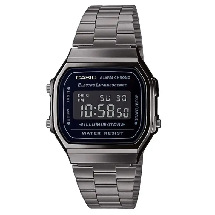 Reloj Digital Casio A168WEGG-1BEF Vintage Iconic - 1