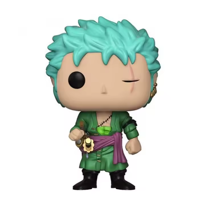 Funko POP! One Piece - Anime - 327 Zoro S2 - One Piece - Figura Coleccionable Oficial - Juguete para Niños y Adultos - Fans - Diversidad de Personajes y Temáticas - 1