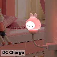 Lámpara Nocturna USB LED Para Niños Con Diseño De Oso Pollo Gato Control Remoto Decoración Para Dormitorio De Bebé Luz De Noche Animal ABS Sin Baterías Incluidas - details 3