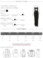 Vestido Maxi Sin Mangas Para Mujer Kliou De Sintético Cuello En V Abierta Espalda Descubierta Cintura Delgada Largo Hasta El Tobillo Estilo Clásico Sin Capas Para Fiesta - details 0