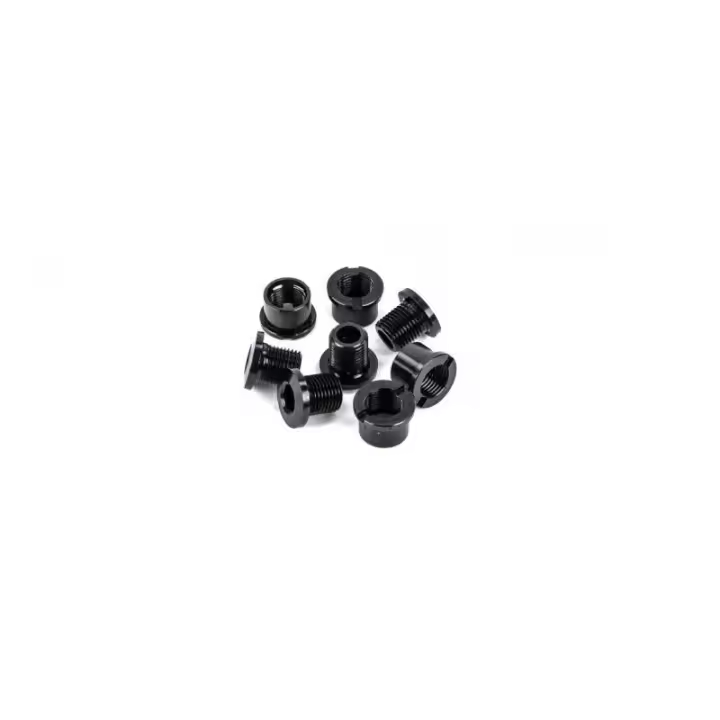 Race Face Pack 4 Tornillos/Tuercas M8X8.5 para Reparación de Bicicletas - 1
