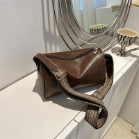 Bolso Bandolera De Cuero PU Vintage Para Mujer Pequeño Bolso De Mano Y Monedero Estilo Casual Viaje Decoración Sin Cierre De Cremallera - details 17