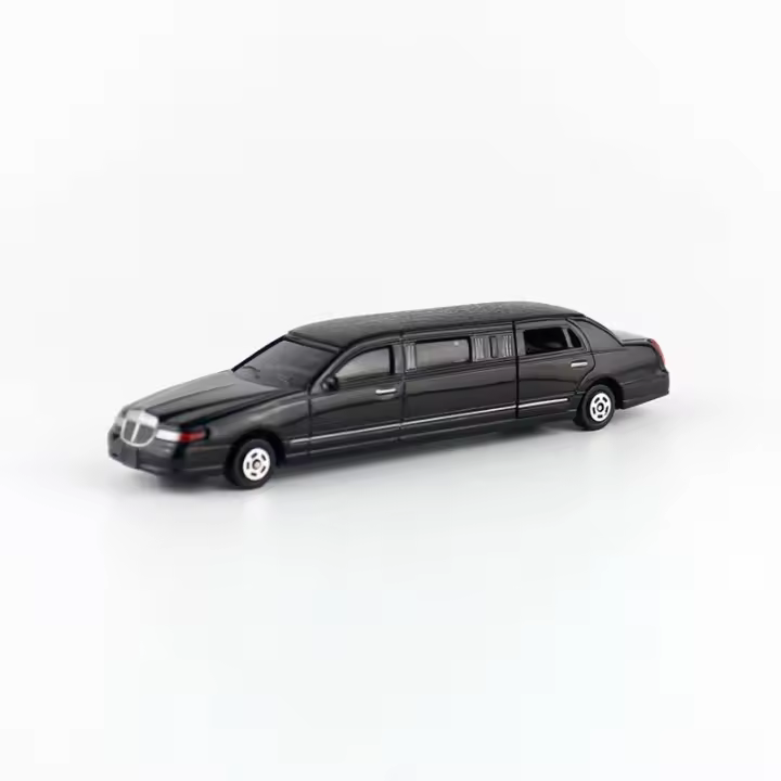 Coche De Colección De Lincoln Límite En Aleación Para Niños Juguete De Simulación Regalo Ideal Para Niñas Y Niños - 1