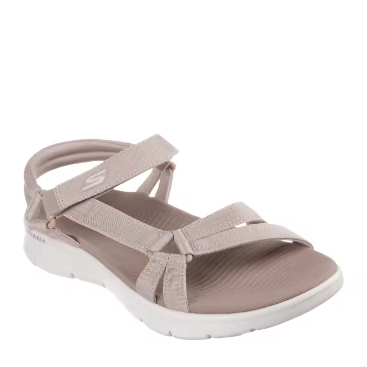 Skechers Sandalias Go Walk Flex Sandal Taupe 141451-TPE , para Mujer - 1