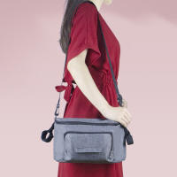 Bolsa para mamás, bolsa de pañales impermeable, bolsa de viaje para mamá de gran capacidad, organizador multifuncional para cochecito de bebé y madre de maternidad - details 3