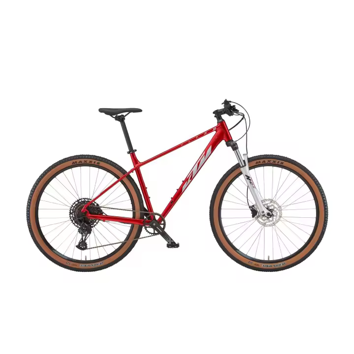 BICICLETA KTM ULTRA FUN 29 ROJO CROMADO - 1