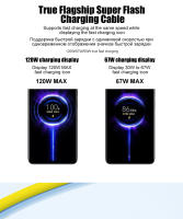 Cable De Carga Rápida USB Tipo C 120W 6A Para Xiaomi Mi 14 13 Ultra Poco Redmi Note 12 pro Turbo Accesorios De Cable De Datos 90° Elbowed - details 0