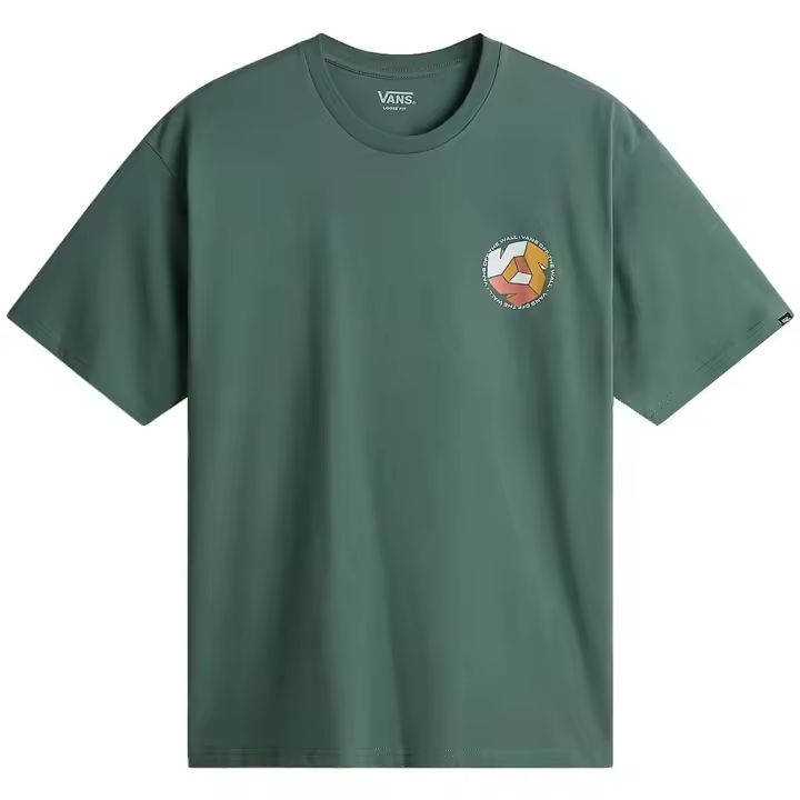 Camiseta Vans modelo Cycle V Ss Dark Forest - 1