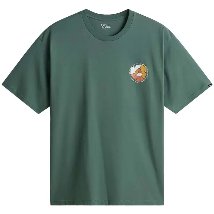 Camiseta Vans modelo Cycle V Ss Dark Forest - 1