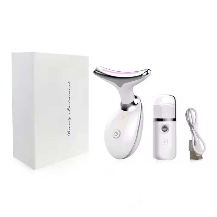 EMS Microcurrent Facial Massager Beauty Lifting Device for Face and Neck Skin Tightening Remove Double Chin Facial Skin Care Tools - 1