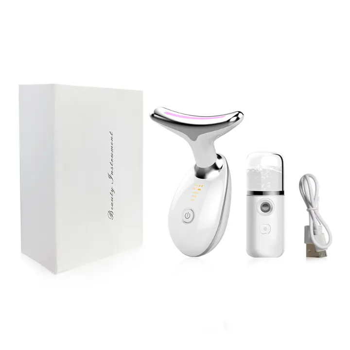 EMS Microcurrent Facial Massager Beauty Lifting Device for Face and Neck Skin Tightening Remove Double Chin Facial Skin Care Tools - 1