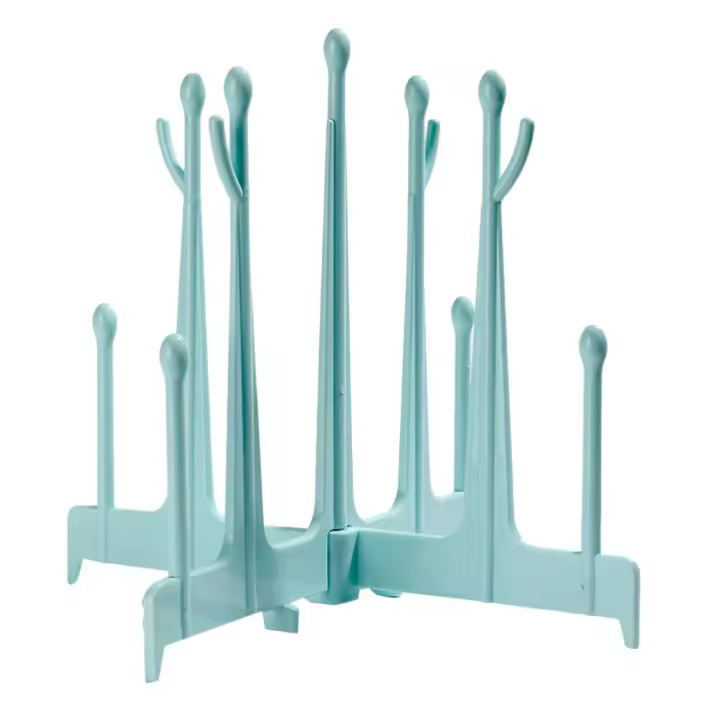 Bottle Drying Station Baby Bottle Drying Rack Feeding Bottle Drying Tree Countertop Baby Nipple Sippy Cup Drainer Holder Storage Organizer - 1