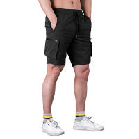 Shorts Deportivos De Verano Para Hombre Con Cinta Ajustable Y Estirable Pantalones De Playa Casual Para Correr Y Ejercitarse Talla Estándar Material Poliéster Y Spandex - details 9