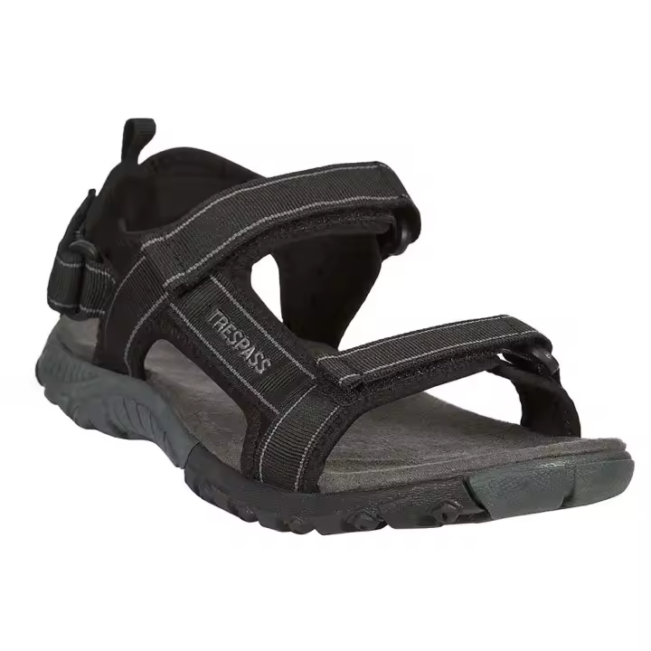 Calzado hombre Sandalias Trespass Sandalias Alderley Negro Hombre - 1
