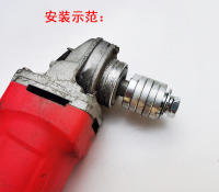Adaptador De Ángulo Para Pulidora M10 M14 100/125 Tipo Polinizador Convertidor De Interfaz Herramienta Eléctrica De Metalworking - details 11