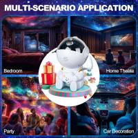 Proyector De Galaxias Estelares Con Nave Espacial Y Rocket Cálido Luz Nocturna LED Decoración De Habitación Regalo Para Niños - details 10