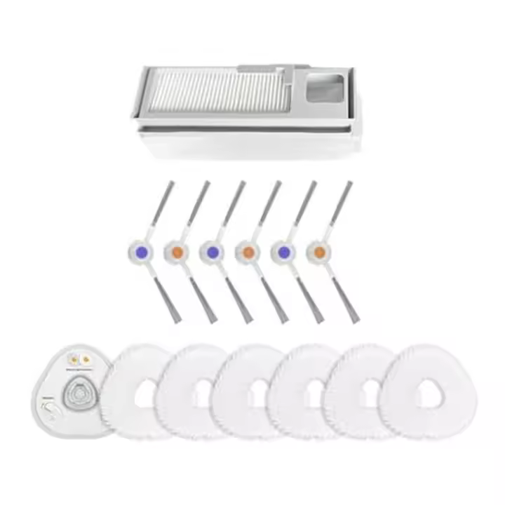 Piezas de repuesto para Robot aspirador J4 J4 Lite, Cuchillo lateral, almohadillas para fregona, Bolsa de Polvo Integrada - 1