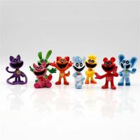 Figuras de juego Smiling Critters de PVC, modelo Catnap Catnat, regalo de cumpleaños, 8 unidades - details 0
